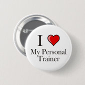 私は私のパーソナルトレーナーを愛します 缶バッジ (正面&裏面)