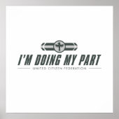 私は私のパートをスターシップのズボンを行っている ポスター (正面)