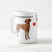 私は私のビズラが大好き コーヒーマグカップ (正面左)