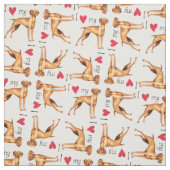 私は私のビズラが大好き ファブリック (見本)