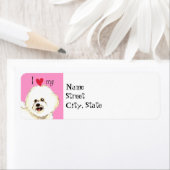 私は私のビッコンフリーズが大好き ラベル (インサイチュ)