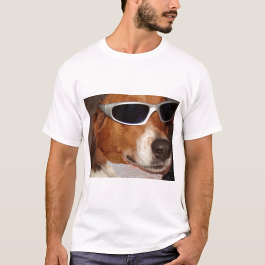 私は私のビーグル犬を愛します Tシャツ (正面)