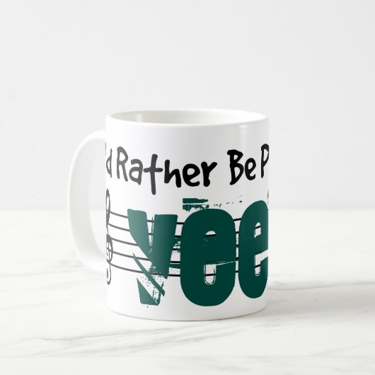 私は私のビーナ遊になりたい コーヒーマグカップ (正面左)