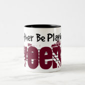 私は私のビーナ遊になりたい ツートーンマグカップ (中央)