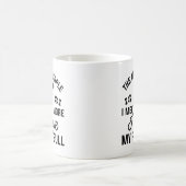 私は私のピットブルが大好き コーヒーマグカップ (中央)