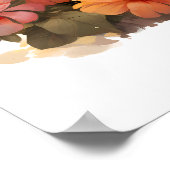 私は私のフランス語ブルドッグフランスのフローラポートレートが大好き ポスター (角)