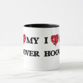 私は私のフーバーを愛します マグカップ (中央)