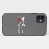 私は私のブリタニースパニエル犬 Case-Mate iPhoneケース (裏面(横))