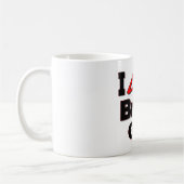 私は私のブリュッセルGriffonを愛します コーヒーマグカップ (左)