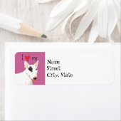 私は私のブルテリアが大好き ラベル (インサイチュ)