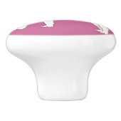 私は私のブルテリアを愛します セラミックノブ (側面)