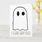 私は私のブーイングを愛します カード (黄色い花)