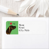 私は私のプロットハウンドが大好き ラベル (インサイチュ)