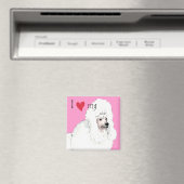 私は私のプードルが大好き マグネット (インサイチュ (食洗機))