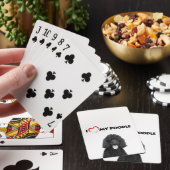 私は私のプードルハートが大好き トランプ (インサイチュ)