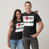 私は私のプールの男の子を愛します Tシャツ (ユニセックス)