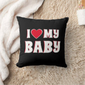 私は私のベビーかわいい引用文 クッション (ブランケット)