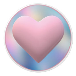 私は私のベビーピンクが大好き セラミックノブ