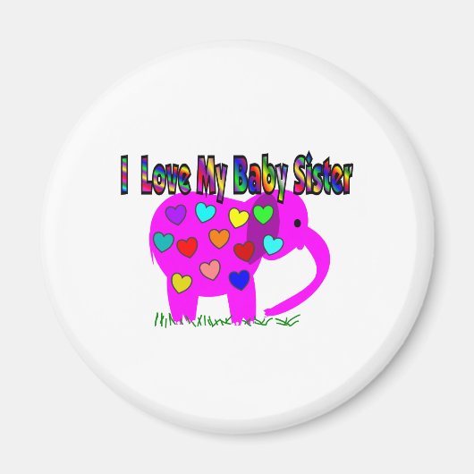 私は私のベビー マグネット (正面)