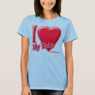 私は私のペットを愛している Tシャツ