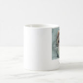 私は私のペットを愛します! コーヒーマグカップ (中央)