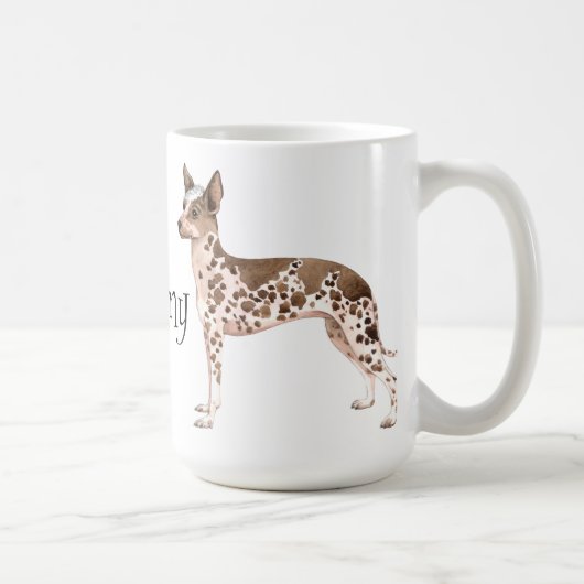 私は私のペルーのインカ人の蘭を愛します コーヒーマグカップ (右)