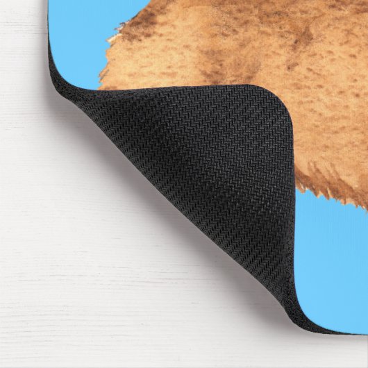 私は私のペンブロークのウェルシュコーギーを愛します マウスパッド (コーナー)