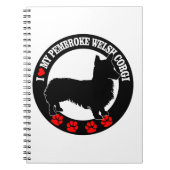 私は私のペンブロークノートが大好き ノートブック (正面)