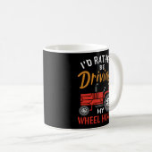 私は私のホイールホースの農業路を運転したい コーヒーマグカップ (正面右)