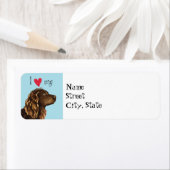 私は私のボイキンスパニエル犬 ラベル (インサイチュ)