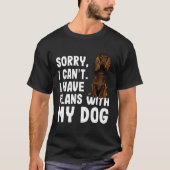 私は私のボイキンスパニエル犬Dと計画を持っていることができない Tシャツ (正面)