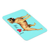 私は私のボエルボエルが大好き マグネット (右側)