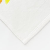 私は私のボキャブラリーの姿スケートで滑るに入れない フリースブランケット (角)