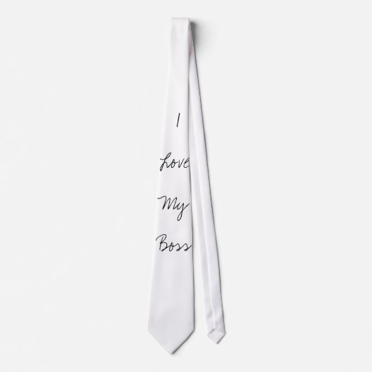 私は私のボスを愛します ネクタイ (正面)