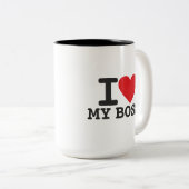私は私のボス ツートーンマグカップ (正面右)