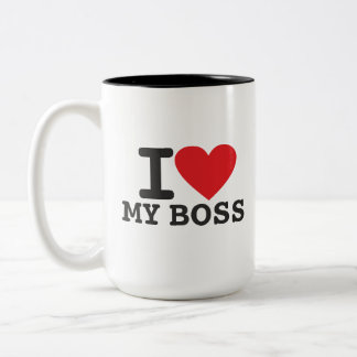 私は私のボス ツートーンマグカップ