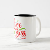 私は私のボス ツートーンマグカップ (正面右)