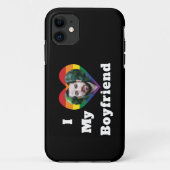 私は私のボーイフレンドが大好きゲイプライドLGBTQカスタムの写真 Case-Mate iPhoneケース (裏面)