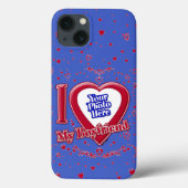 私は私のボーイフレンドの写真赤いハート深い王室のBl Case-Mate iPhoneケース (裏面)