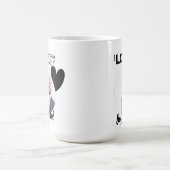 私は私のボーイフレンドの夫のパパおじいちゃんブラザー コーヒーマグカップ (中央)