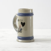 私は私のボーイフレンドの夫のパパおじいちゃんブラザー ビールジョッキ (正面左)