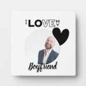 私は私のボーイフレンドの夫のパパおじいちゃんブラザー フォトプラーク (正面)