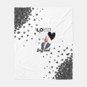 私は私のボーイフレンドの夫のパパおじいちゃんブラザー フリースブランケット (正面)