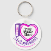 私は私のボーイフレンド誕生日 キーホルダー (正面)