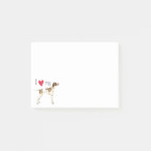 私は私のポインターを愛します ポストイット (正面)