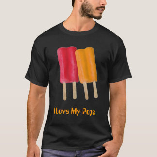 私は私のポップを愛します Tシャツ