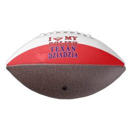 私は私のポーランドのテキサス州のDziadziaを愛します アメリカンフットボール