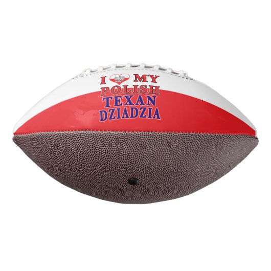 私は私のポーランドのテキサス州のDziadziaを愛します アメリカンフットボール (回転270)