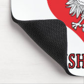 私は私のポーランドのバブシアが大好き マウスパッド (コーナー)