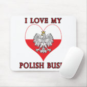 私は私のポーランドブシアが大好き マウスパッド (マウス)